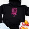 Tough Boys Wear Pink Cool Pink Breast Cancer Awareness Kids Hoodie