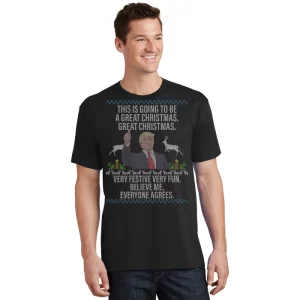Trump This Is Going To Be A Great Great Christmas T Shirt 1