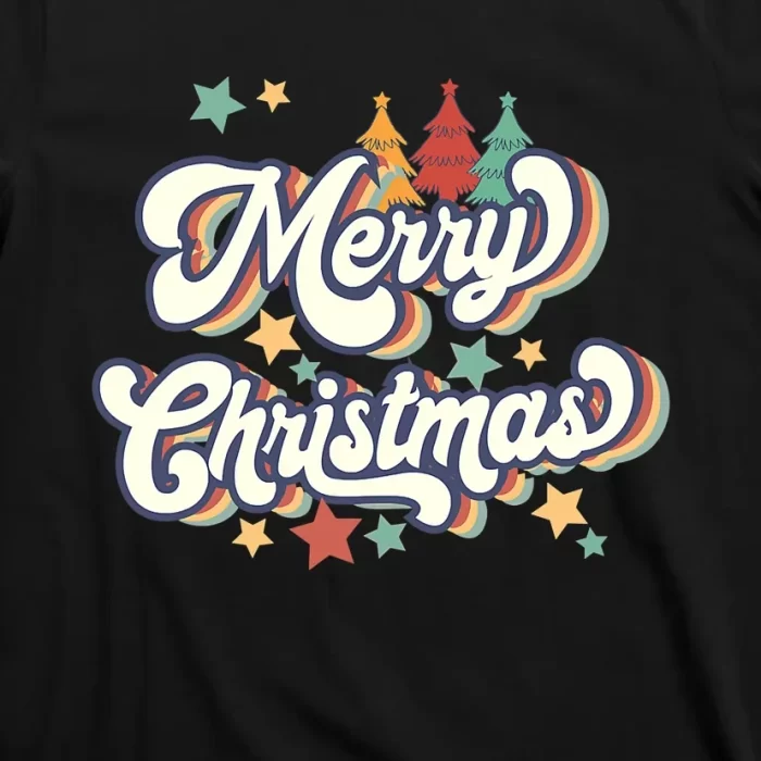 Vintage Merry Christmas Retro Merry Christmas T Shirt 3