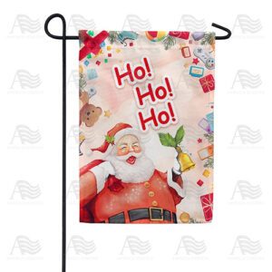 Vintage Santa Garden Flag