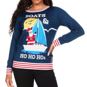 WoBoats & Ho Ho Hos Ugly Christmas Sweater