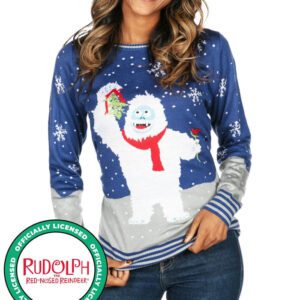 WoRomantic Bumble Ugly Christmas Sweater