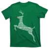 Wordy Reindeer Christmas T-Shirt