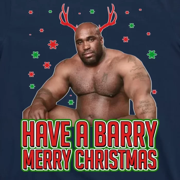 X Mas Have A Barry Merry Christmas T Shirt 3