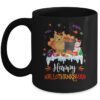 Yorkie HalloThanksMas Halloween Thanksgiving Christmas Mug