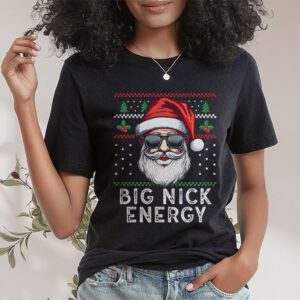 Big Nick Energy Funny Santa Christmas T Shirt 1 1