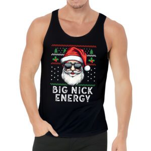 Big Nick Energy Funny Santa Christmas Tank Top 3 1