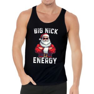 Big Nick Energy Funny Santa Christmas Tank Top 3