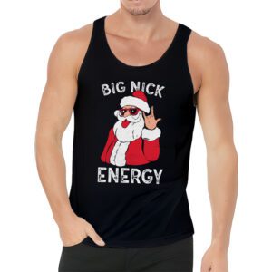 Big Nick Energy Funny Santa Christmas Tank Top 3 7