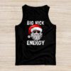 Big Nick Energy Funny Santa Christmas Tank Top
