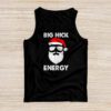 Big Nick Energy Funny Santa Christmas Tank Top