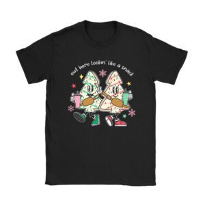 Boojee Out Here Lookin Like A Snack Funny Christmas T-Shirt