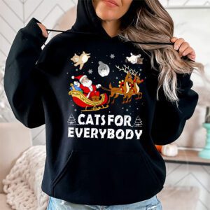 Cats For Everybody Christmas Cat Funny Xmas Women Santa Hoodie 1 Cats For Everybody Christmas Cat Funny Xmas Women Santa Hoodie 1 2
