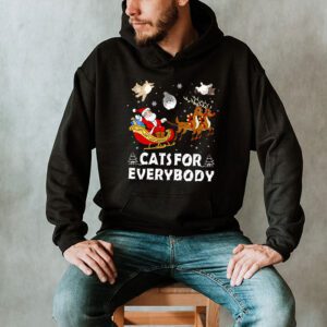 Cats For Everybody Christmas Cat Funny Xmas Women Santa Hoodie 2 Cats For Everybody Christmas Cat Funny Xmas Women Santa Hoodie 2 2