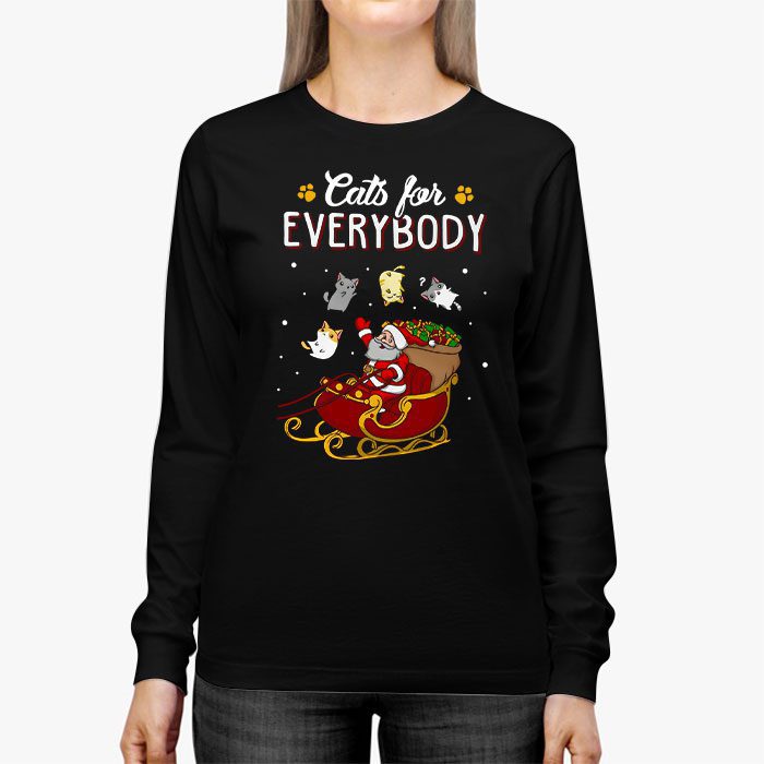 Cats-For-Everybody-Christmas-Cat-Funny-Xmas-Women-Santa-Longsleeve-Tee-2 Cats For Everybody Christmas Cat Funny Xmas Women Santa Longsleeve Tee 2 3