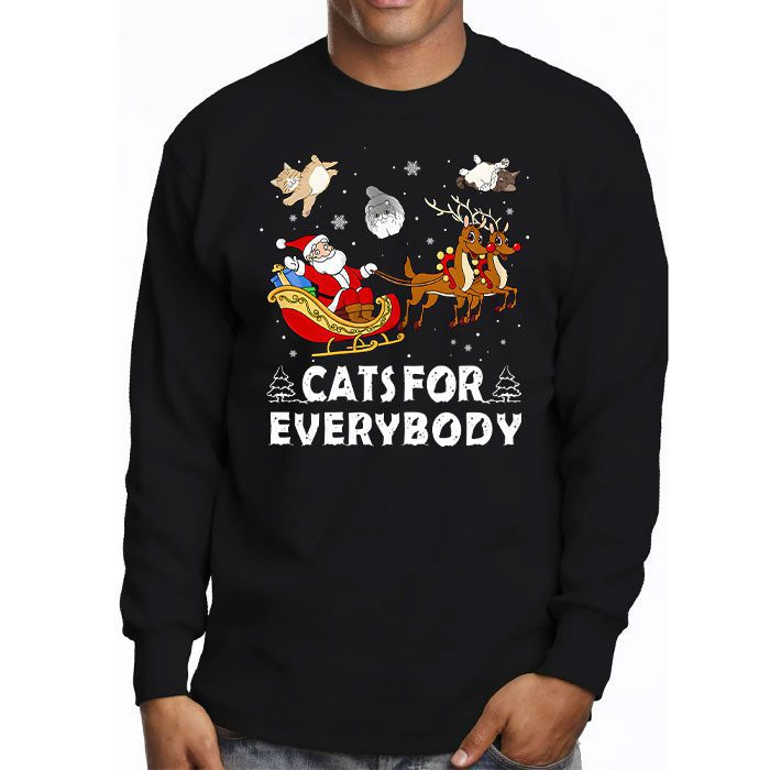 Cats-For-Everybody-Christmas-Cat-Funny-Xmas-Women-Santa-Longsleeve-Tee-3 Cats For Everybody Christmas Cat Funny Xmas Women Santa Longsleeve Tee 3 2
