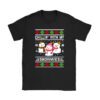 Chillin With My Snowmies Funny Ugly Christmas T-Shirt