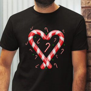 Christmas Candy Cane Santa Xmas Kids Toddler Youth Women Men T Shirt 2 1