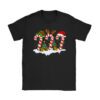 Christmas Candy Cane Santa Xmas Kids Toddler Youth Women Men T-Shirt