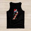 Christmas Candy Cane Santa Xmas Kids Toddler Youth Women Men Tank top