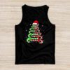 Christmas Candy Cane Santa Xmas Kids Toddler Youth Women Men Tank top