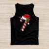 Christmas Candy Cane Santa Xmas Kids Toddler Youth Women Men Tank top