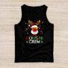 Christmas Cousin Crew Reindeer Santa hat Lights Kids Teens Tank Top