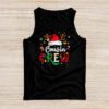 Christmas Cousin Crew Reindeer Santa hat Lights Kids Teens Tank Top