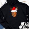 Christmas Football Ball Xmas Lights Funny Boys Men Sport Hoodie