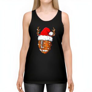 Christmas Football Ball Xmas Lights Funny Boys Men Sport Tank Top 2