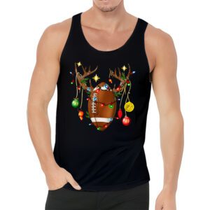 Christmas Football Ball Xmas Lights Funny Boys Men Sport Tank Top 3 3