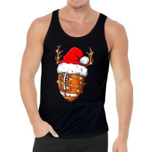 Christmas Football Ball Xmas Lights Funny Boys Men Sport Tank Top 3