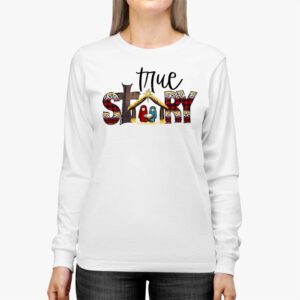 Christmas Nativity Shirt True Story Nativity Scene Gifts Longsleeve Tee 2