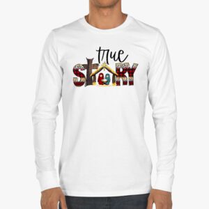 Christmas Nativity Shirt True Story Nativity Scene Gifts Longsleeve Tee 3