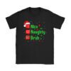 Christmas Nice Naughty Bruh Funny Xmas List Women Men Kids T-Shirt