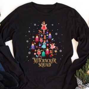 Christmas Nutcracker Squad Ballet Dance Women Kids Girls Longsleeve Tee 1 Christmas Nutcracker Squad Ballet Dance Women Kids Girls Longsleeve Tee 1 1