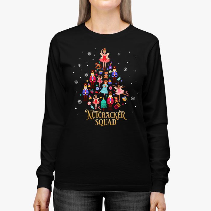 Christmas-Nutcracker-Squad-Ballet-Dance-Women-Kids-Girls-Longsleeve-Tee-2 Christmas Nutcracker Squad Ballet Dance Women Kids Girls Longsleeve Tee 2 1