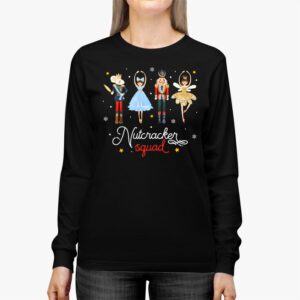 Christmas Nutcracker Squad Ballet Dance Women Kids Girls Longsleeve Tee 2 4