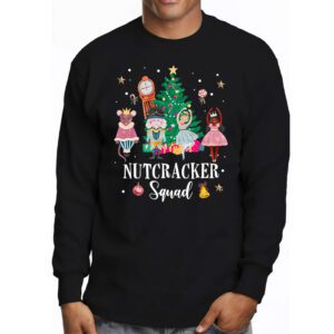 Christmas Nutcracker Squad Ballet Dance Women Kids Girls Longsleeve Tee 3 2