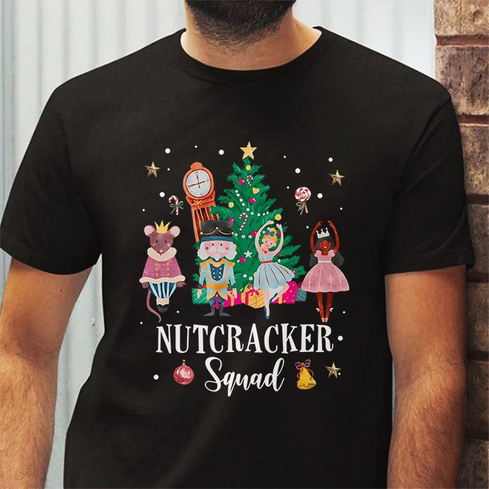 Christmas-Nutcracker-Squad-Ballet-Dance-Women-Kids-Girls-T-Shirt-2 Christmas Nutcracker Squad Ballet Dance Women Kids Girls T Shirt 2 2
