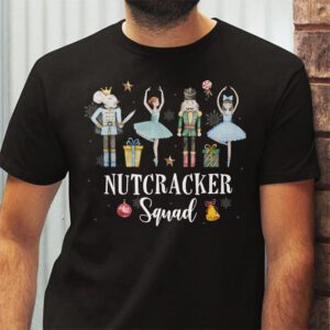 Christmas Nutcracker Squad Ballet Dance Women Kids Girls T Shirt 2 6