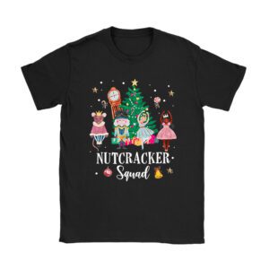 Christmas Nutcracker Squad Ballet Dance Women Kids Girls T-Shirt