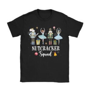 Christmas Nutcracker Squad Ballet Dance Women Kids Girls T-Shirt