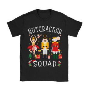 Christmas Nutcracker Squad Ballet Dance Women Kids Girls T-Shirt