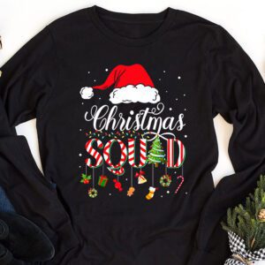 Christmas Squad Family Group Matching Christmas Party Pajama Longsleeve Tee 1 2