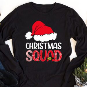 Christmas Squad Family Group Matching Christmas Party Pajama Longsleeve Tee 1 3