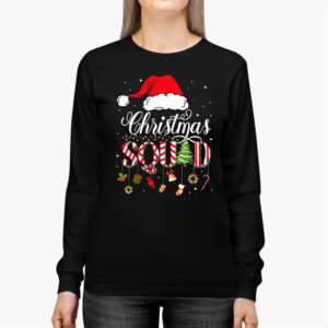 Christmas Squad Family Group Matching Christmas Party Pajama Longsleeve Tee 2 2