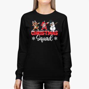 Christmas Squad Family Group Matching Christmas Party Pajama Longsleeve Tee 2 4