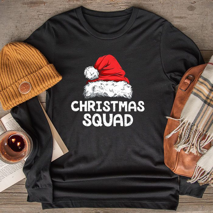 Christmas-Squad-Family-Group-Matching-Christmas-Party-Pajama-Longsleeve-Tee Christmas Squad Family Group Matching Christmas Party Pajama Longsleeve Tee