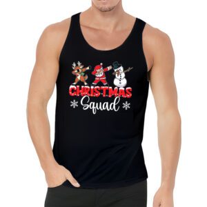 Christmas Squad Family Group Matching Christmas Party Pajama Tank Top 3 4